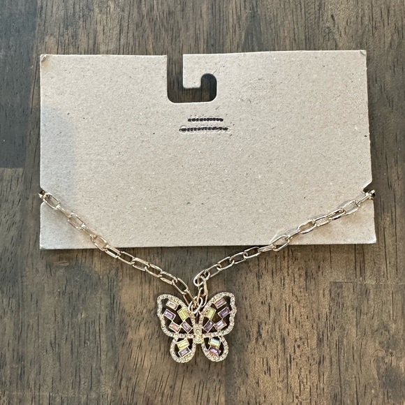 Urban Outfitters Jewelry - Urban Outfitters Butterfly Necklace